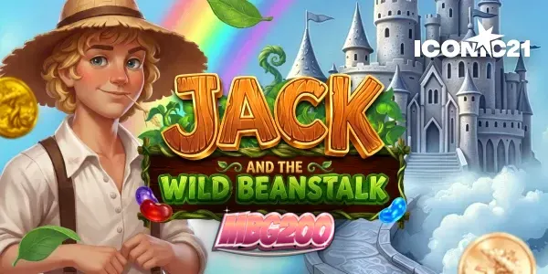 Tampilan visual slot Jack and the Wild Beanstalk dengan tema petualangan fantasi